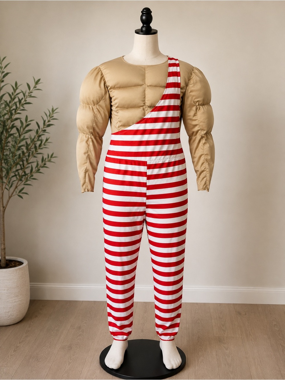 Fun World Strongman Muscle Man Circus Halloween Costume One Size